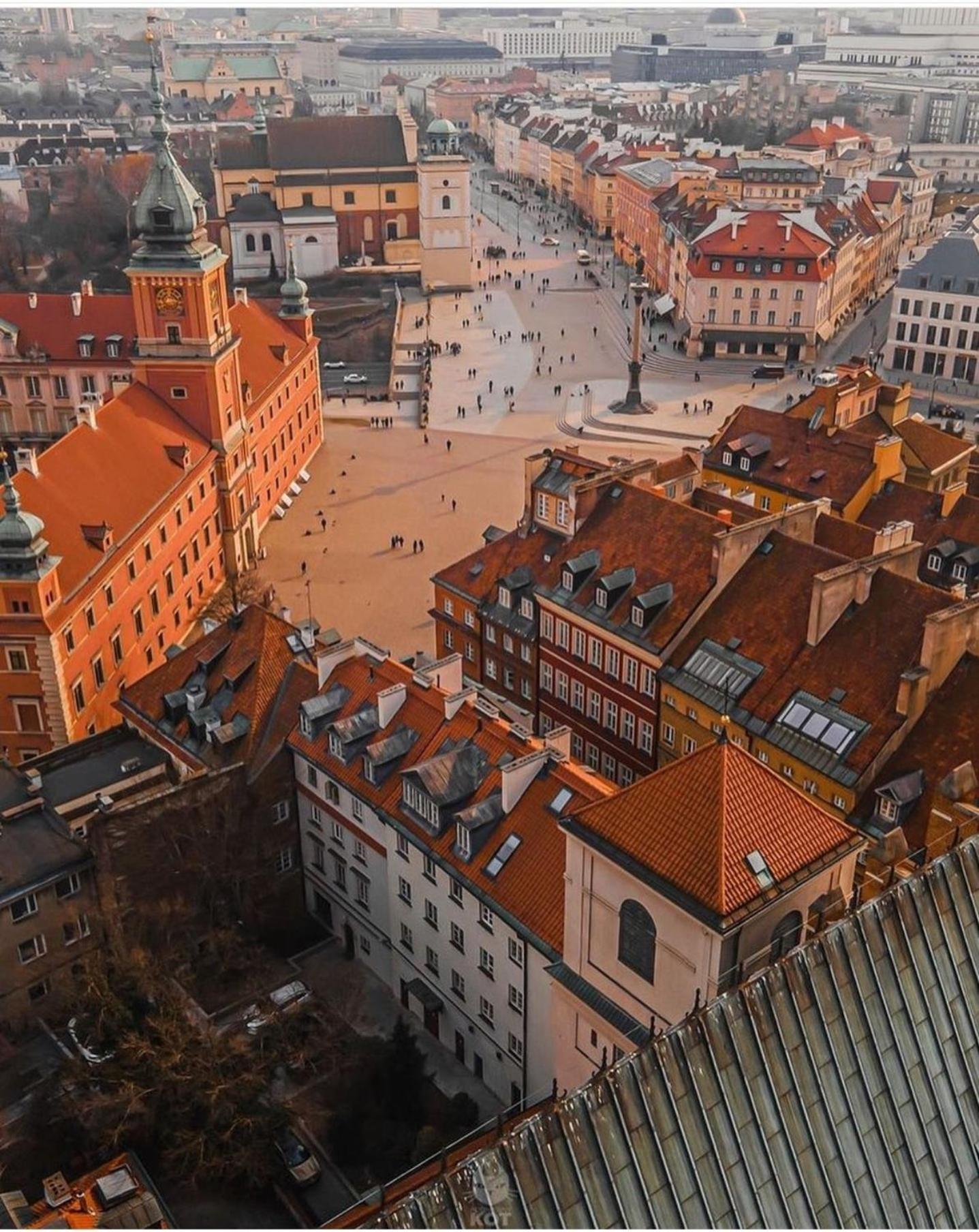 Super Apartment Yellow 2X Metro Fast Wifi 1 Gbs Netflix Panorama Miasta Warschau Exterior foto