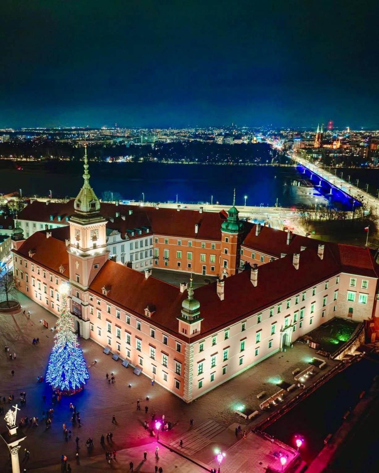 Super Apartment Yellow 2X Metro Fast Wifi 1 Gbs Netflix Panorama Miasta Warschau Exterior foto